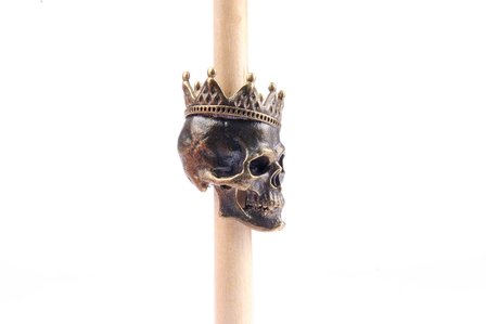 Michael Zieba Bead "Skull King"
