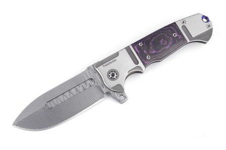 Andre de Villiers ADV Tactical custom Pathfinder Damascus blade