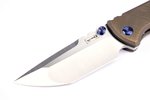 Chaves Knives Ultramar 229 Gen 4 Customised, Tanto Belt Satin