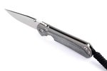 Chris Reeve Knives Sebenza 31 Small Black Micarta S45VN