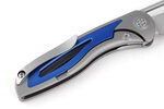 SharpByDesign Apex Blue - Grey Tanto Front Flipper S90V
