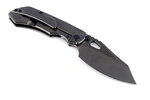 Custom Knife Factory Rotten Design EVO 3.0 B All Black DLC handle, DLC blade