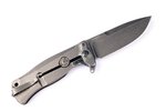 LionSteel SR11 BB titanium / black blade