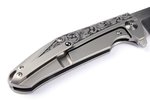Reate K-1 engraved handle + M390 blade