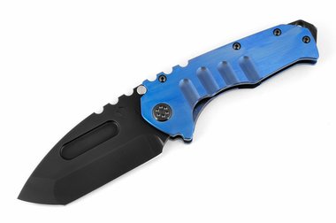 Medford Praetorian T Tanto Blue Faced / PVD blade, hardware and clip