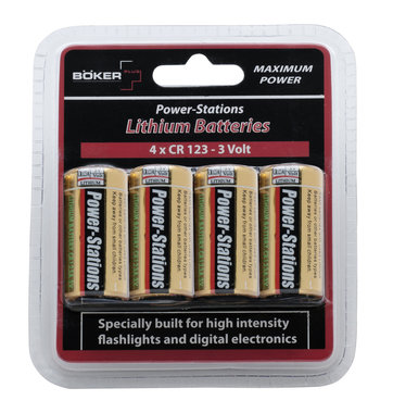 CR123A Lithium battery set